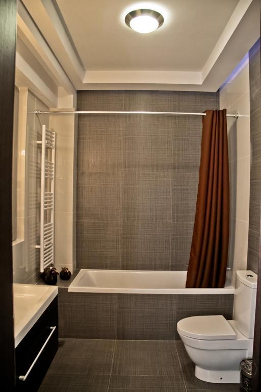 Sea View Beachfront Villa Peri Gouves Bagian luar foto